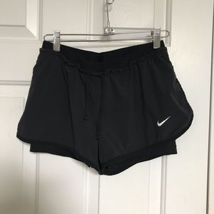 Black Nike Running Shorts
